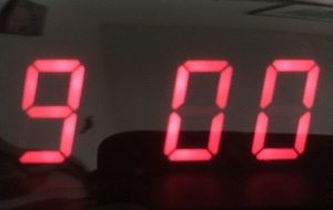 CHANGEMENT D'HORAIRE WEEK-END 09H00