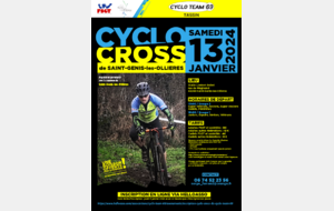 TOUS BENEVOLES AU CYCLO-CROSS - PAS DE SORTIE CLUB SAMEDI